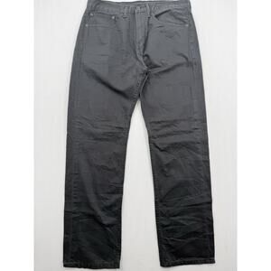 Levi's 505 Denim Jeans Men’s Gray Regular Straight Fit Size 34x32